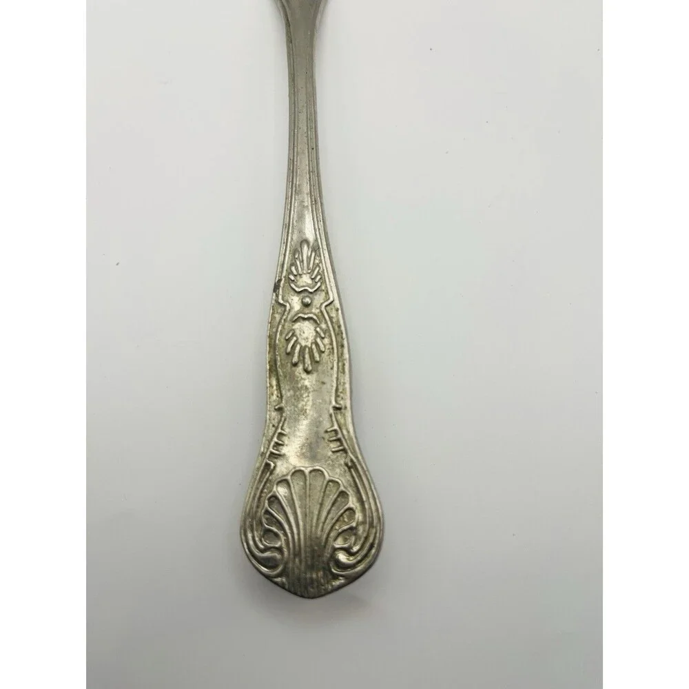 Vintage Silverplate Cake & Pie Server Set Ornate Engraved Floral